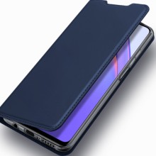 Чехол-книжка Dux Ducis с карманом для визиток для Xiaomi Mi 10T Lite / Redmi Note 9 Pro 5G – Синий