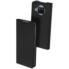 Чехол-книжка Dux Ducis с карманом для визиток для Xiaomi Mi 10T Lite / Redmi Note 9 Pro 5G – Черный