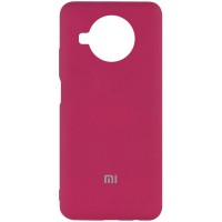 Чехол Silicone Cover My Color Full Protective (A) для Xiaomi Mi 10T Lite / Redmi Note 9 Pro 5G – Бордовый