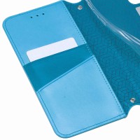 Шкіряний чохол книжка GETMAN Mandala (PU) для Xiaomi Mi 10T Lite / Redmi Note 9 Pro 5G – Синій
