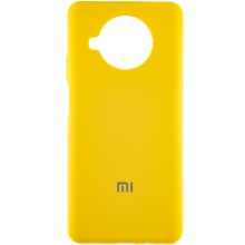 Чохол Silicone Cover Full Protective (AA) для Xiaomi Mi 10T Lite / Redmi Note 9 Pro 5G – Жовтий