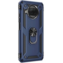 Ударопрочный чехол Serge Ring for Magnet для Xiaomi Mi 10T Lite / Redmi Note 9 Pro 5G – Темно-синий