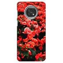 Чехлы с Цветами для Xiaomi Mi 10t Lite (VPrint) (Цветы красные)