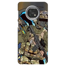 Чехлы с картинкой ЗСУ для Xiaomi Mi 10t Lite (AlphaPrint) (Воин ВСУ)