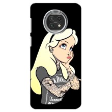 Чехол с печатью для Xiaomi Mi 10t Lite - (Мода) (AlphaPrint) (Девочка в тату)