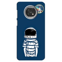 Чехол NASA для Xiaomi Mi 10t Lite (AlphaPrint) (Мальчик в шлеме)