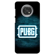 Чехол PUBG для Ксяоми Ми 10Т Лайт (AlphaPrint) (Лого PUBG)