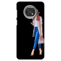 Чохол з картинкою Модні Дівчата Xiaomi Mi 10t Lite – Дівчина з телефоном