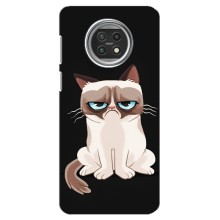 Чехол с принтом для Xiaomi Mi 10t Lite (AlphaPrint) Модные коты (Грустный кот)