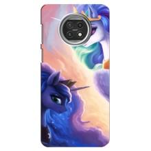 Чехол для Ксяоми Ми 10Т Лайт - (Единорожки - Новинки) (AlphaPrint) (Единорожки)