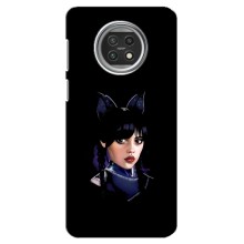 Чехлы Венсдей на Xiaomi Mi 10t Lite Уэнсдей (AlphaPrint) (серьезная Уэнздей)