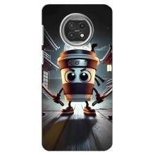 Чехол с мемом Тралалело тралала на Xiaomi Mi 10t Lite (Капучино асасино)