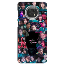 Чехол Гра в кальмара для Xiaomi Mi 10t Lite – Коллаж игры кальмара
