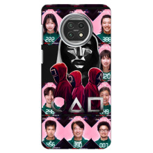 Чехол Гра в кальмара для Xiaomi Mi 10t Lite – Персонажи игры кальмара