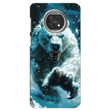 Чехол с картинкой «Хищники» для Xiaomi Mi 10t Lite (Медведь)
