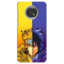 Купить Чехлы на телефон с принтом Anime для Сяоми Ми 10т Лайт (Naruto Vs Sasuke)