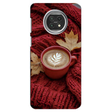 Чехол с уникальным дизайном «Осень с кофе» для Xiaomi Mi 10t Lite – Кофе на пледе