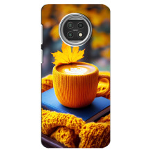 Чехол с уникальным дизайном «Осень с кофе» для Xiaomi Mi 10t Lite – Кофе с жёлтым