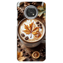 Чехол с уникальным дизайном «Осень с кофе» для Xiaomi Mi 10t Lite – Пряный кофе
