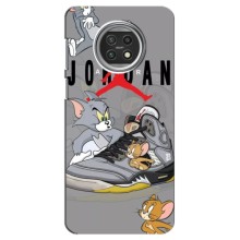 Силиконовый Чехол Nike Air Jordan на Сяоми Ми 10т Лайт – Air Jordan