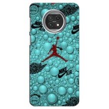 Силиконовый Чехол Nike Air Jordan на Сяоми Ми 10т Лайт – Джордан Найк