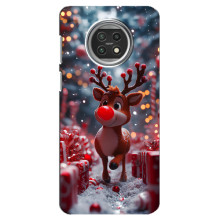 Яркий чехол для Xiaomi Mi 10t Lite с Зимними Оленятами – Олень среди подарков
