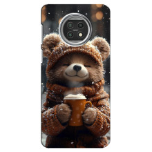 Друкований чохол 'Звірята з кавою' для Xiaomi Mi 10t Lite – Мішка з кавою