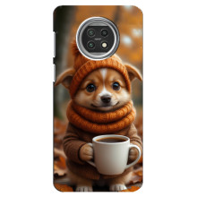 Друкований чохол 'Звірята з кавою' для Xiaomi Mi 10t Lite – Песик з кавою