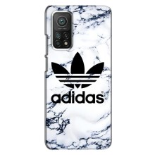 Чехлы Адидас для Xiaomi Mi 10T Pro (AlphaPrint) (Адидас на мраморе)