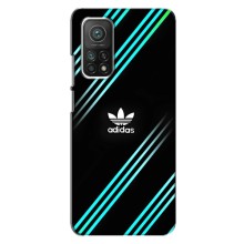 Чехлы Адидас для Xiaomi Mi 10T Pro (AlphaPrint) (Адидас с полосами)