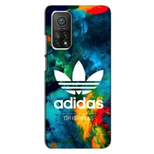 Чехлы Адидас для Xiaomi Mi 10T Pro (AlphaPrint) (Яркий Адидас)