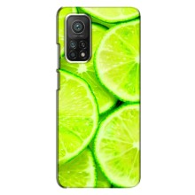 Чехлы с Фруктами для Xiaomi Mi 10T Pro (VPrint) (Лайм)