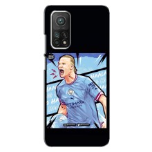 Чехлы с футболистом Ерлинг Холанд для Xiaomi Mi 10T Pro (AlphaPrint) (гол Эрлинг Холланд)