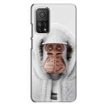 Чехлы с Обезьянами NFT для Xiaomi Mi 10T Pro (AlphaPrint) (обезьяна NFT в тату)