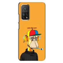 Чехлы с Обезьянами NFT для Xiaomi Mi 10T Pro (AlphaPrint) (Скучающая Обезьяна NFT)