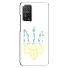 Чохли для Xiaomi Mi 10T Pro Укр. Символіка (AlphaPrint) (Герб з букв)