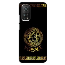 Чехлы VERSACE для Ксяоми Ми 10т Про (PREMIUMPrint) (Logo Versace)