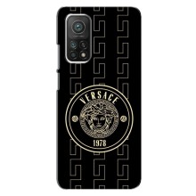 Чехлы VERSACE для Ксяоми Ми 10т Про (PREMIUMPrint) (Лого Версаче)