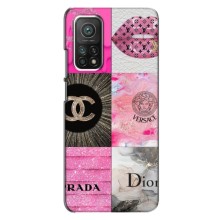 Чехол (Dior, Prada, YSL, Chanel) для Xiaomi Mi 10T Pro – Модница