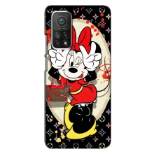 Чехол Disney Mouse Xiaomi Mi 10T Pro (PREMIUMPrint) (Минни peace)