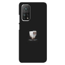 Чехол Майнкрафт на Xiaomi Mi 10T Pro (AlphaPrint) Minecraft (Овечка Майнкрафт)