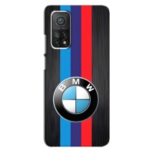 Чехол для Ксяоми Ми 10т Про - с принтом БМВ (AlphaPrint) (Лого BMW)