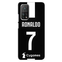 Чехол Криштиану Роналду для Xiaomi Mi 10T Pro (AlphaPrint) (RONALDO 7)