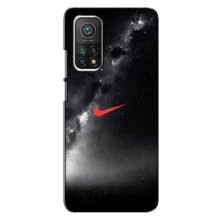 Чехол для Xiaomi Mi 10T Pro - с принтом Найк (AlphaPrint) (Найк красный)