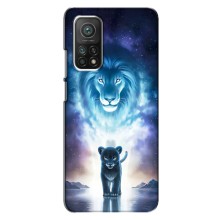 Чехол со Львом для Xiaomi Mi 10T Pro (VPrint) (Маленький лев)