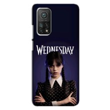 Чехлы Венсдей на Xiaomi Mi 10T Pro Уэнсдей (AlphaPrint) (Wednesday)