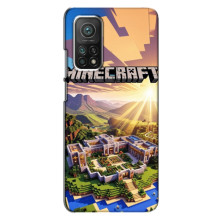 Чохол з картинками Майнкрафт для Сяомі Мі 10Т Про – Minecraft