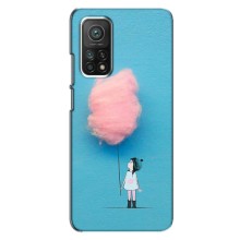 Дівчачий Чохол для Xiaomi Mi 10T Pro (Дівчинка з хмаринкою)