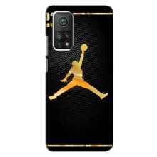 Силиконовый Чехол Nike Air Jordan на Сяоми Ми 10Т Про (Джордан 23)