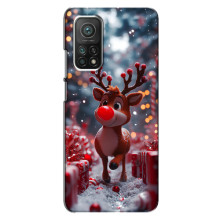 Яскравий чохол для Xiaomi Mi 10T Pro з Зимові Оленята – Олень серед подарунків